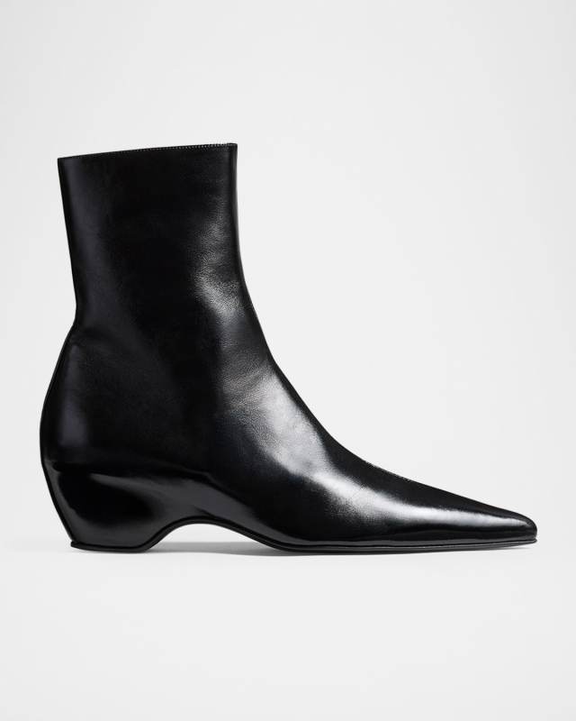 Sybil Leather Ankle Boots